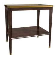 Picture of AUSTELL SIDE TABLE WITH WOOD TOP - LIGHT