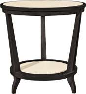 Picture of RYE ROUND SIDE TABLE-MAHOGANY