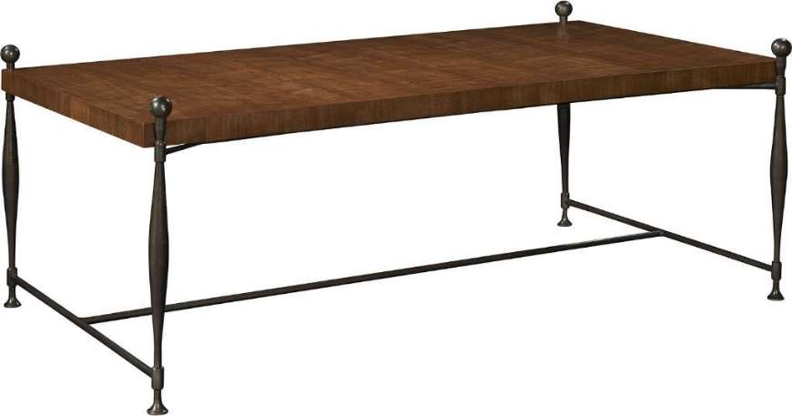 Picture of IONIA COCKTAIL TABLE WITH WOOD TOP