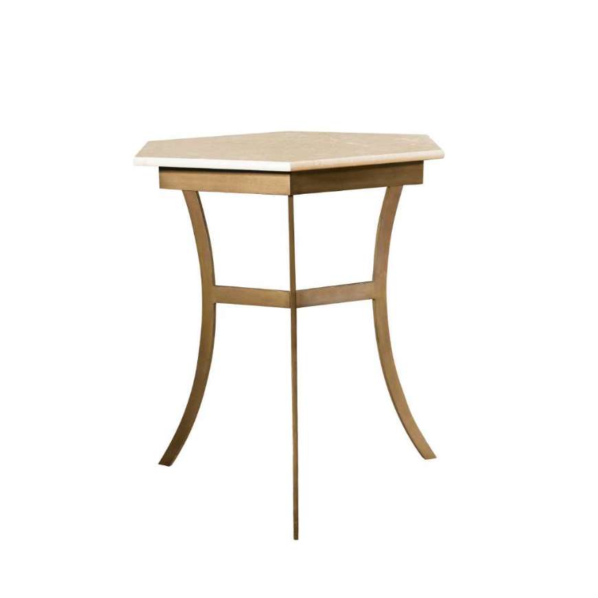 Picture of SIENNA SIDE TABLE W/STONE TOP