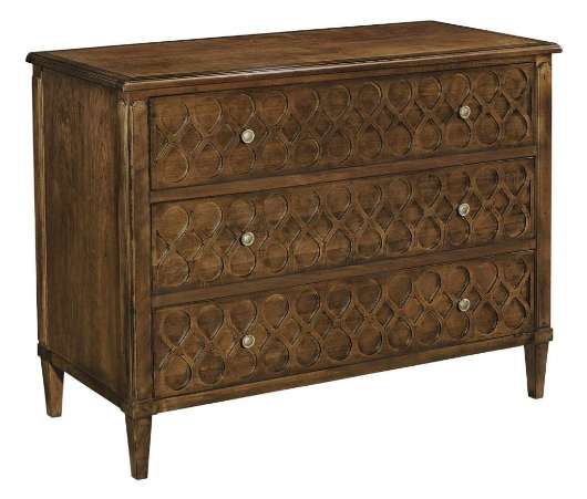 Picture of MURANO CHEST WITH WOOD TOP