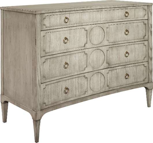 Picture of ARTISAN CURVED FRONT CHEST WITH DRAWER OVERLAY