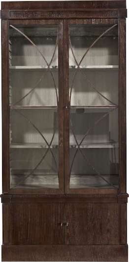 Picture of ARTISAN GRAND CABINET 2DR DECK GLASS ASH