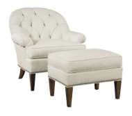 Picture of HOLLY EXPOSED LEG OTTOMAN