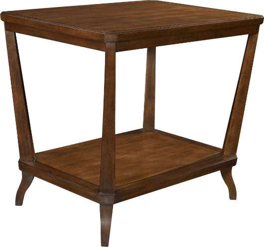 Picture of RYE RECTANGULAR SIDE TABLE-MAHOGANY