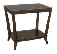 Picture of RYE RECTANGULAR SIDE TABLE-MAHOGANY