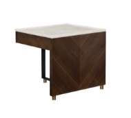 Picture of STRUT SIDE TABLE - STONE TOP