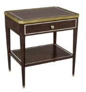 Picture of AUSTELL SIDE TABLE WITH DRAWER AND WOOD