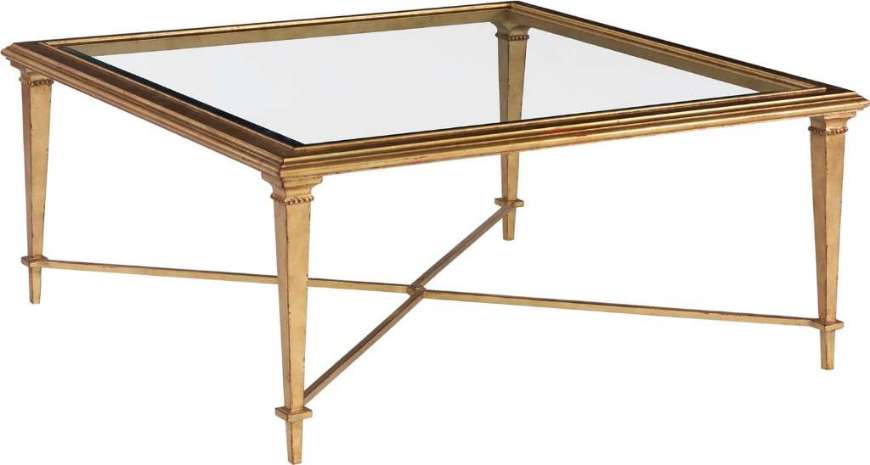 Picture of BRISTOL SQUARE COCKTAIL TABLE GOLD