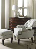 Picture of HOLLY TUFTED EXPOSED LEG CHAIR