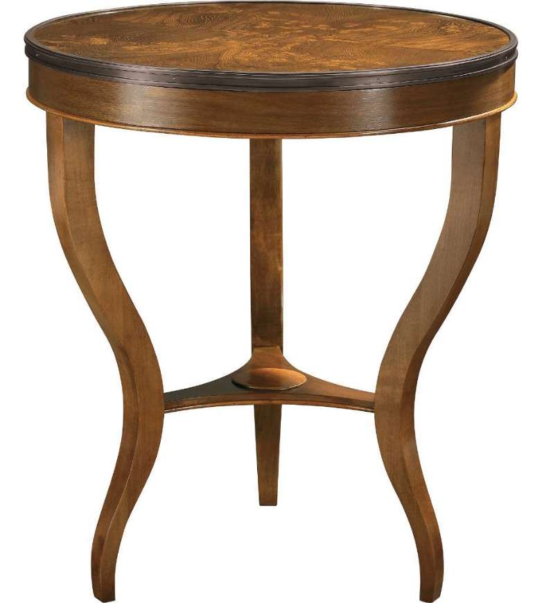 Picture of EAST PACES SIDE TABLE WITH WOOD TOP