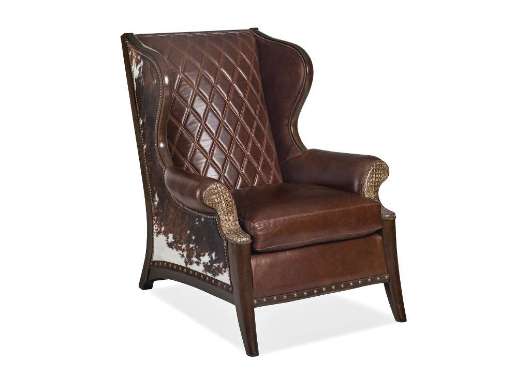 Picture of PAINTER'S QUILTED WING CHAIR     