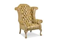 Picture of GEORGE III TUFTED WING CHAIR    