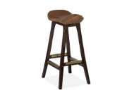 Picture of ENGLISH SADDLE BAR STOOL     