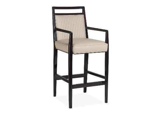 Picture of AVRILL CHANNEL QUILTED BAR STOOL    