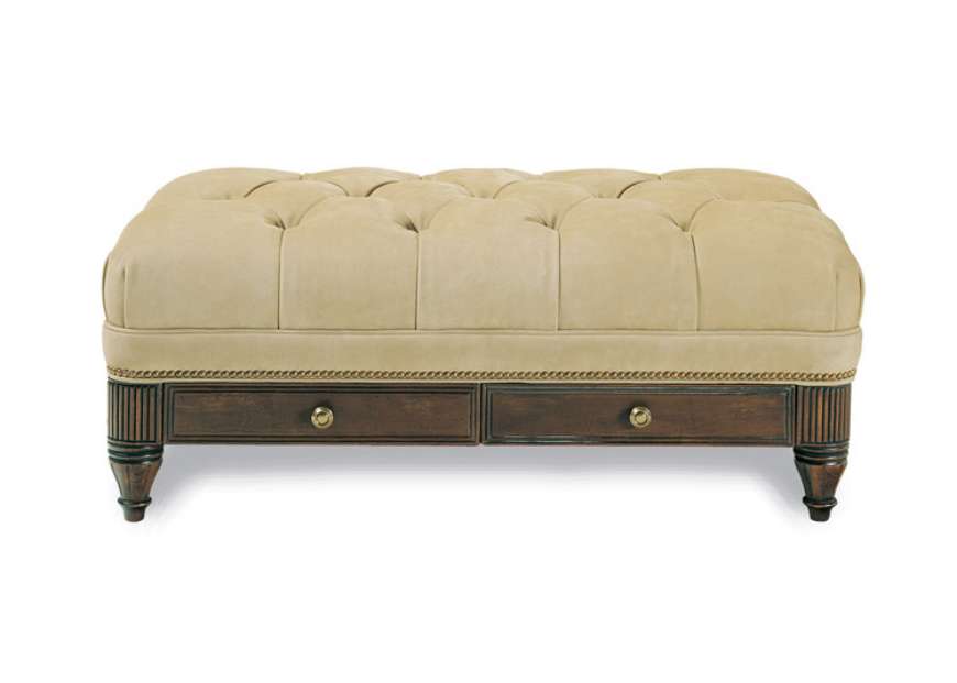 Picture of ROBINSON TUFTED COCKTAIL OTTOMAN     