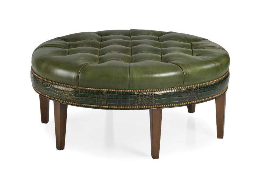 Picture of GREGORY TUFTED OTTOMAN      