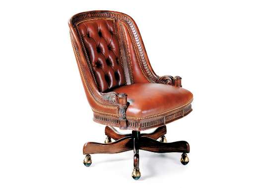 Picture of APPOINTMENT TUFTED SWIVEL TILT CHAIR    