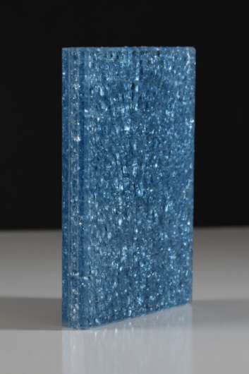 Picture of FACET GLASS BLUE MIRROR