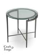 Picture of ARMORY  ROUND END TABLE