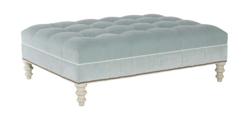 Picture of LIBRARY RECTANGULAR TUFTED OTTOMAN