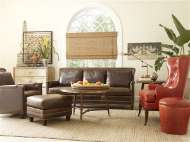 Picture of SHERMAN WING CHAIR (LEATHER)