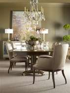 Picture of LUCERA DOUBLE PEDESTAL DINING TABLE WITH EXTENSION