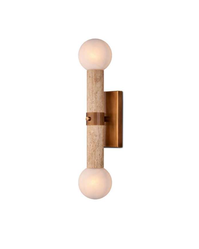 Picture of BEATRIX BEIGE BATH WALL SCONCE