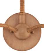 Picture of SAXON DOUBLE-LIGHT TAN WALL SCONCE