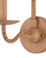 Picture of SAXON SINGLE-LIGHT TAN WALL SCONCE