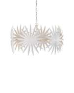 Picture of BISMARKIA SMALL WHITE CHANDELIER