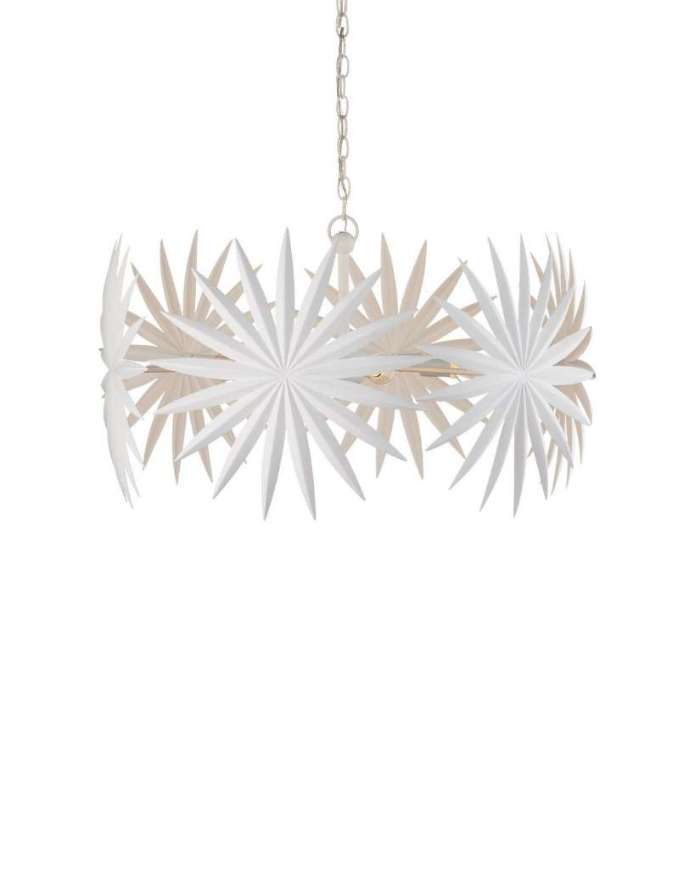 Picture of BISMARKIA SMALL WHITE CHANDELIER