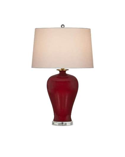 Picture of IMPERIAL RED TABLE LAMP