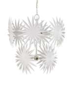 Picture of BISMARKIA MEDIUM WHITE CHANDELIER