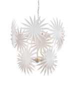 Picture of BISMARKIA MEDIUM WHITE CHANDELIER