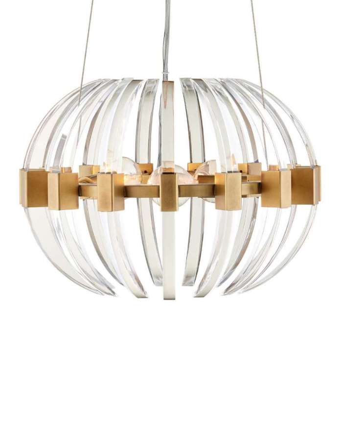 Picture of COQUETTE SMALL BRASS CHANDELIER