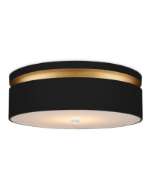 Picture of SERENITY BLACK FLUSH MOUNT