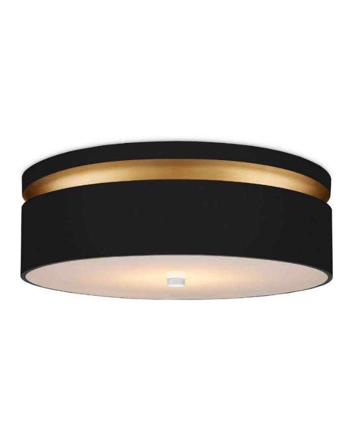 Picture of SERENITY BLACK FLUSH MOUNT