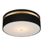 Picture of SERENITY BLACK FLUSH MOUNT