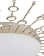 Picture of PLANISPHERE SILVER FLUSH MOUNT