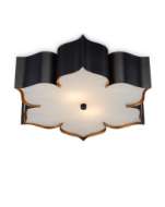 Picture of GRAND LOTUS BLACK FLUSH MOUNT