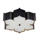 Picture of GRAND LOTUS BLACK FLUSH MOUNT