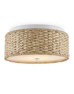 Picture of COLCHESTER RAFFIA FLUSH MOUNT