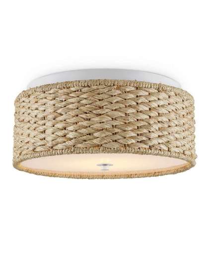 Picture of COLCHESTER RAFFIA FLUSH MOUNT