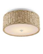 Picture of COLCHESTER RAFFIA FLUSH MOUNT