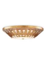 Picture of FLORIS GOLD FLUSH MOUNT