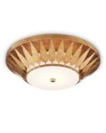 Picture of FLORIS GOLD FLUSH MOUNT