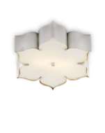 Picture of GRAND LOTUS SILVER FLUSH MOUNT