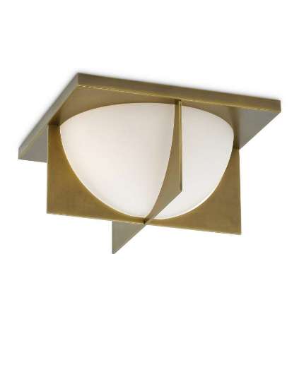 Picture of LUCAS BRASS FLUSH MOUNT