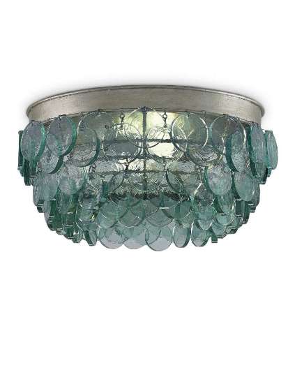 Picture of BRAITHWELL RECYCLED GLASS FLUSH MOUNT